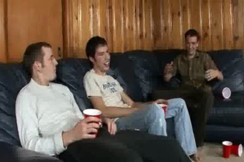 Straight lad Experiments At A Party