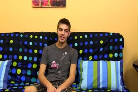sexy brunette Max Morgan Interview Then Jerking Session - BoyFriendTVcom