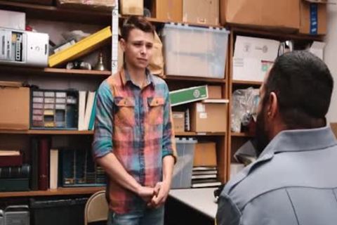 Bear Cop bare anal fucks bare A teen Criminal taut anal Tushy aperture As A Lesson