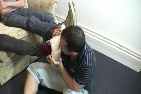 two Masters acquire Their Feet Worshipped Part 1 (go To My Profile For Part two)