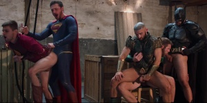 Just pecker League : A homosexual XXX Parody - Colby Keller and Johnny Rapid ass nail