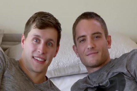 bushy homosexual Otter Takes big Straight monstrous penis From Frat lad