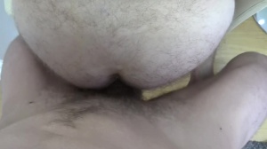 25 years old lad with hirsute anal