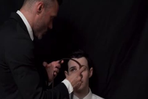 MormonBoyz - Priest Watches A Religious guy Jerks His ramrod