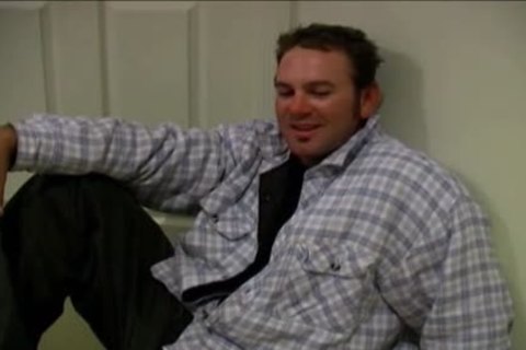 bushy Blue Collar lad