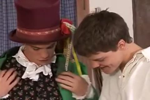 Sex In The Past three-some twinks Analsex Eatcum