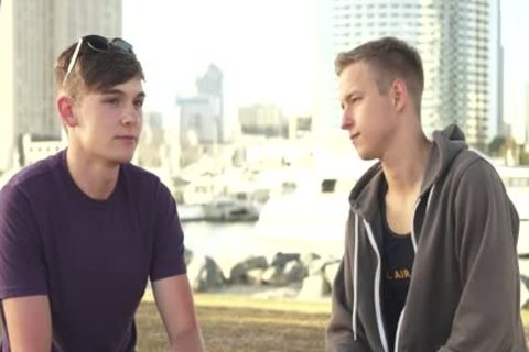 Our Very Own blond Teenage lad toy - Finn & Noah