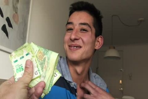 Latino With Tattoos Barebacks Hung teen