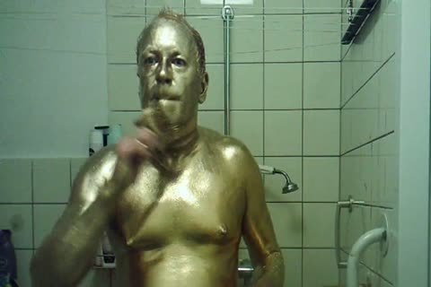 Golden Bodypaint villein Gerard