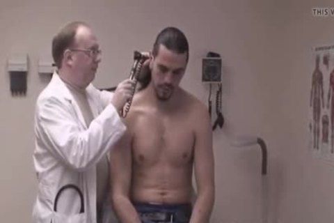 long Haired Gym Teacher gets His Yearly Physical