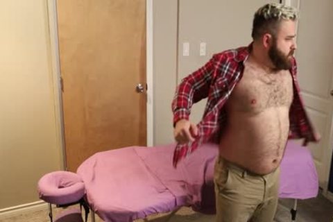 4 Handed Bear Massage Ends With A Proper hammering