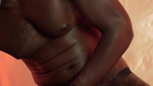 Black Godz: Wild black cock Marcus Labronx stroking