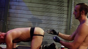 Fisting Central: Flat jock feels up to ramming hard