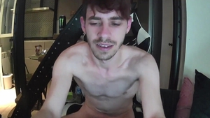 Spanish chap Masturbating On webcam