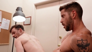 NextDoorStudios - European wearing uniform cum on face