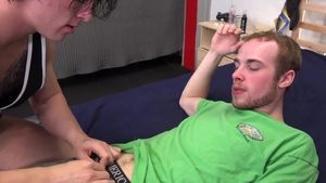 AlternaDudes: Long hair Kaden Porter sucking dick