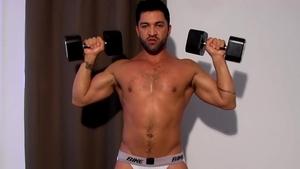 FetishMen: Cam sucks uncut cock