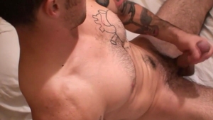 PitsAndPubes: Jake Jammer exposing uncut dick