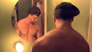 AmericanMuscleHunks: Joey wearing uniform nailed hard