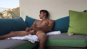 BarebackLatinoz: Rough sex in company with muscle latino Erick
