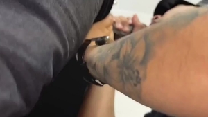 Police Wrecking & Feeding boyfrend Officer yummy Mancum