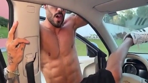 poked Him So coarse Inside The Car [ONLYFANS]