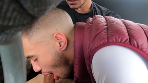 Dick Rides: Skinny Dipping with Slender Swimmers David & Alex