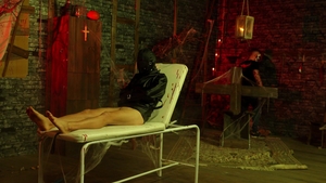Halloween Bondage: Master Aaron Takes Control of Galiel