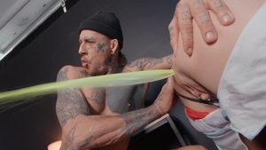 Tattooed Twink's Deepthroat Delight