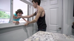 Family Dick: Devin's Long Hair and Hard Dicking