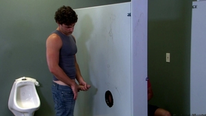 Next Door Buddies: Standing F*ck Against the Stall