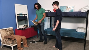 Family Dick: Boys Bond Over Stranger's Masked Hole