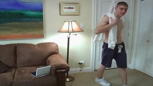 Next Door Male: 18 Year Old Chris in Action