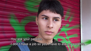 Latin Leche: Sultry Student's Cocksucking Gaze