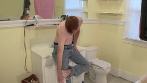 Frenzied Redhead Takes It All